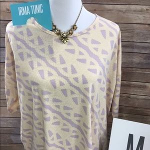 LuLaRoe Irma Tunic size Medium